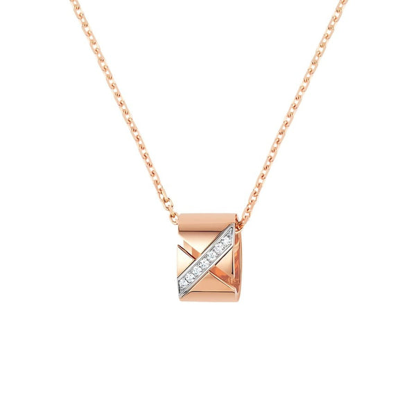 <ORIELL>LIENS EVIDENCE DIAMOND NECKLACE