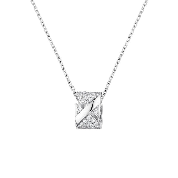 <ORIELL>LIENS EVIDENCE DIAMOND PAVED NECKLACE