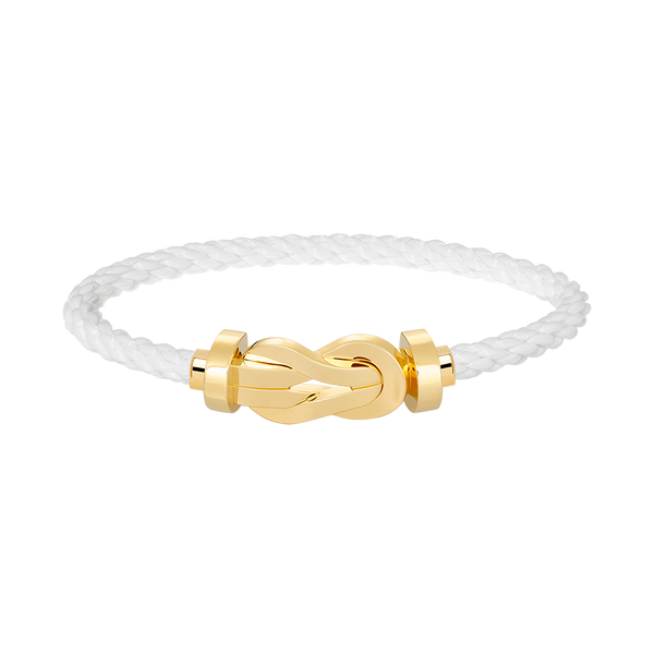 <ORIELL>CHANCE LARGE 8 FIGURE BUCKLE NO DIAMOND BRACELET GOLD