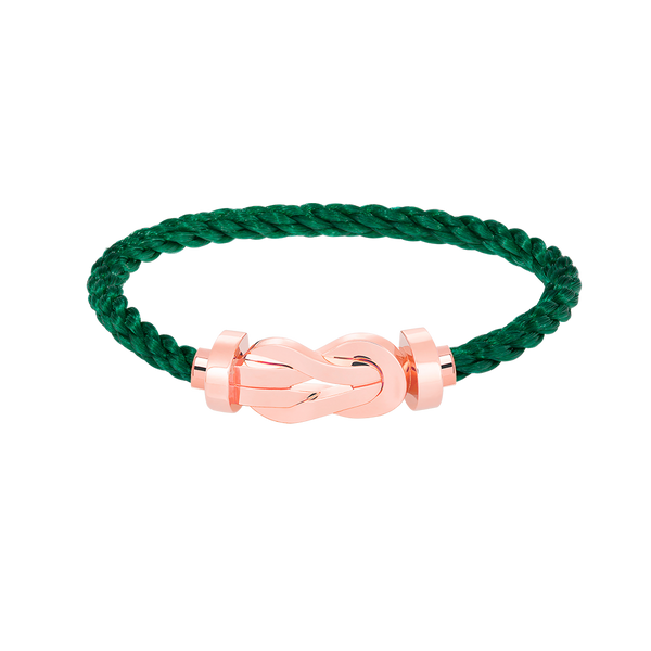 <ORIELL>CHANCE LARGE 8 FIGURE BUCKLE NO DIAMOND BRACELET ROSE GOLD