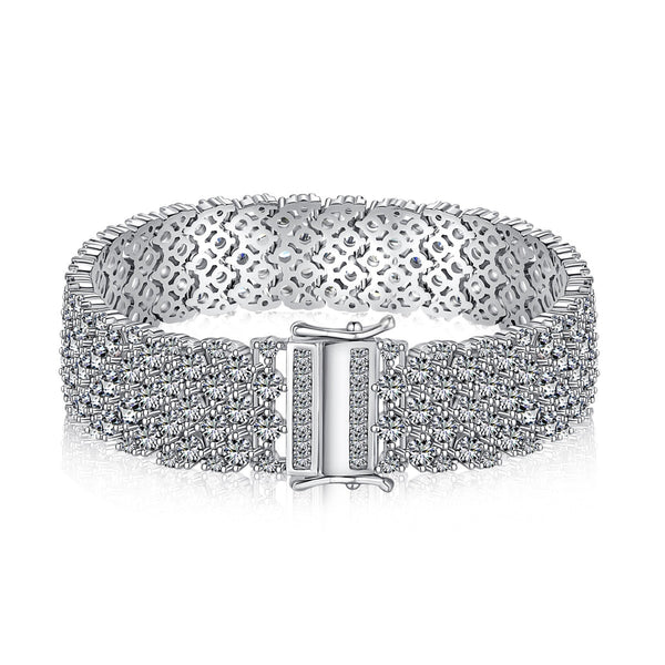 <ORIELL>Ornate Elegant Round Cut Party Bracelet