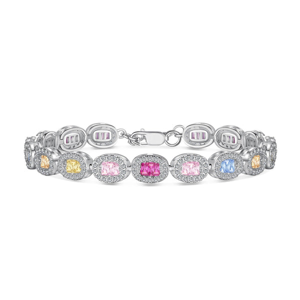 <ORIELL>Exquisite Ornate Emerald Cut Daily Bracelet