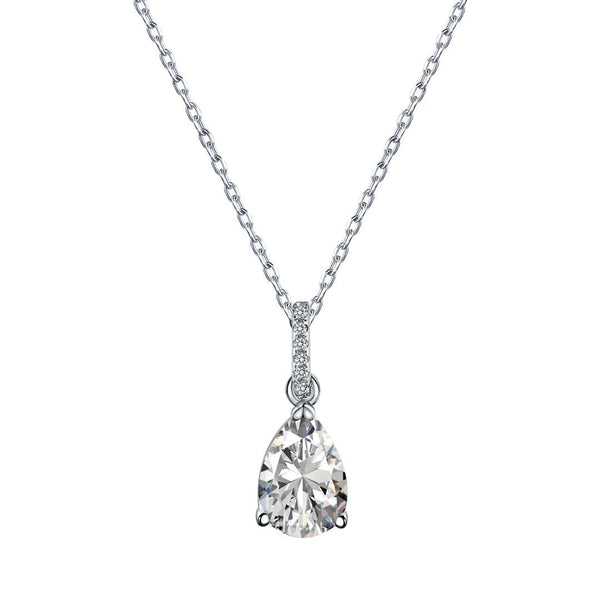 <ORIELL>Delicate Water Drop Shape Fashion Necklace