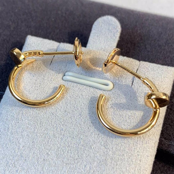 <ORIELL>JUSTE EARRINGS PINK GOLD