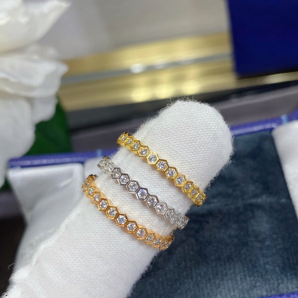 <ORIELL>BEE LOVE DIAMOND PAVED SMALL RING