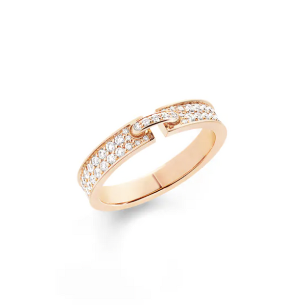 <ORIELL>ALLIANCE LIENS VIDENCE PAVED DIAMOND 4MM RING