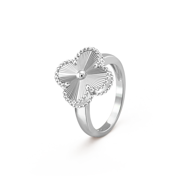 <ORIELL>CLOVER SILVER RING
