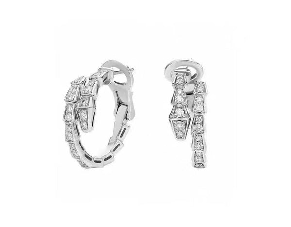 <ORIELL>SERPENTI EARRINGS DIAMOND