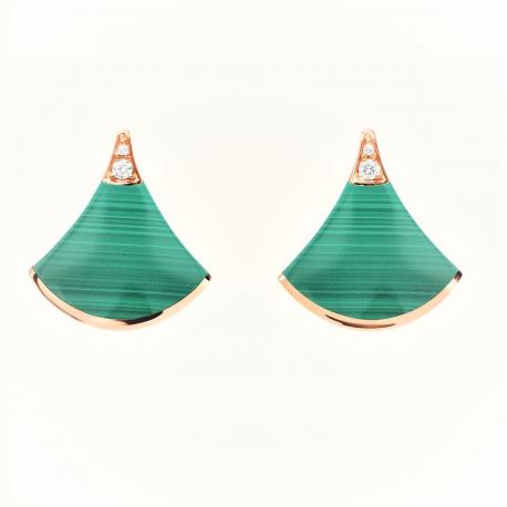 <ORIELL>DIVAS DREAM EARRINGS PINK GOLD