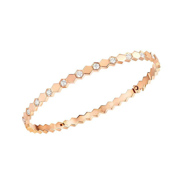 <ORIELL>BEE LOVE PINK GOLD DIAMOND BRACELET
