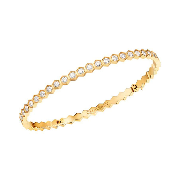 <ORIELL>BEE LOVE GOLD BRACELET FULL DIAMOND
