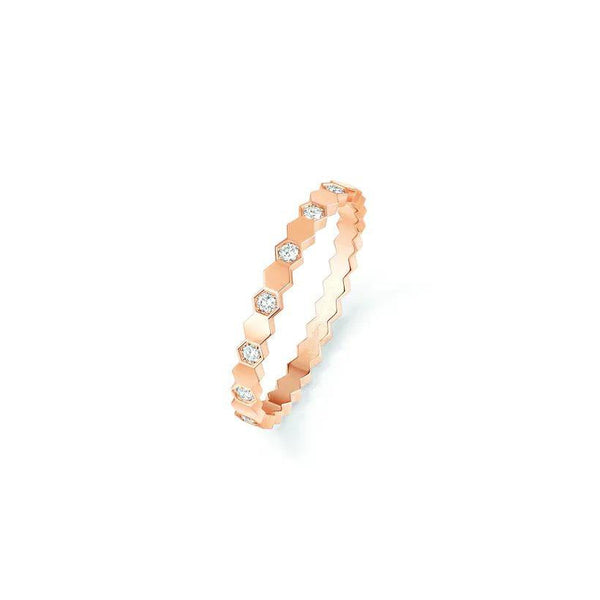 <ORIELL>BEE LOVE RING PINK GOLD DIAMOND