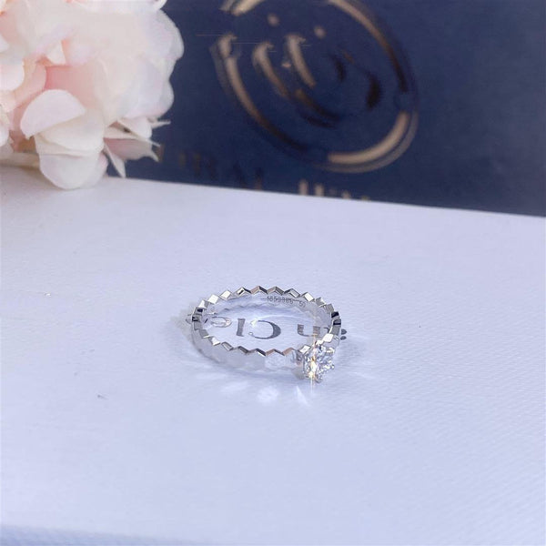 <ORIELL>BEE LOVE RING SILVER 1 DIAMOND