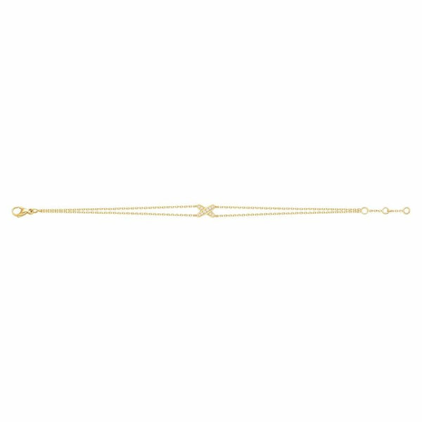 <ORIELL>JEUX BRACELET GOLD DIAMOND