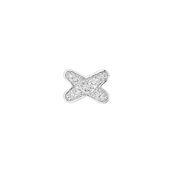<ORIELL>JEUX DE SILVER DIAMOND EARRINGS