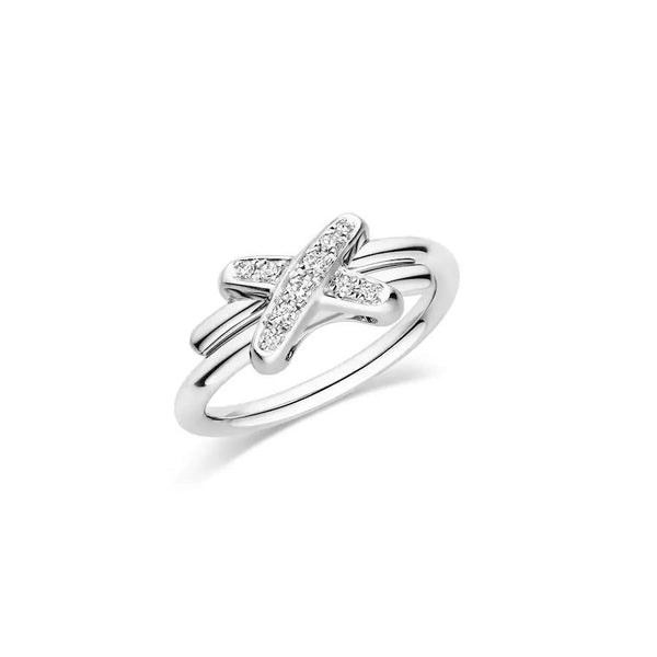 <ORIELL>JEUX DE SILVER DIAMOND RING